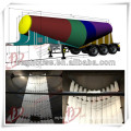 Polyester woven fabric type ventilation pipe